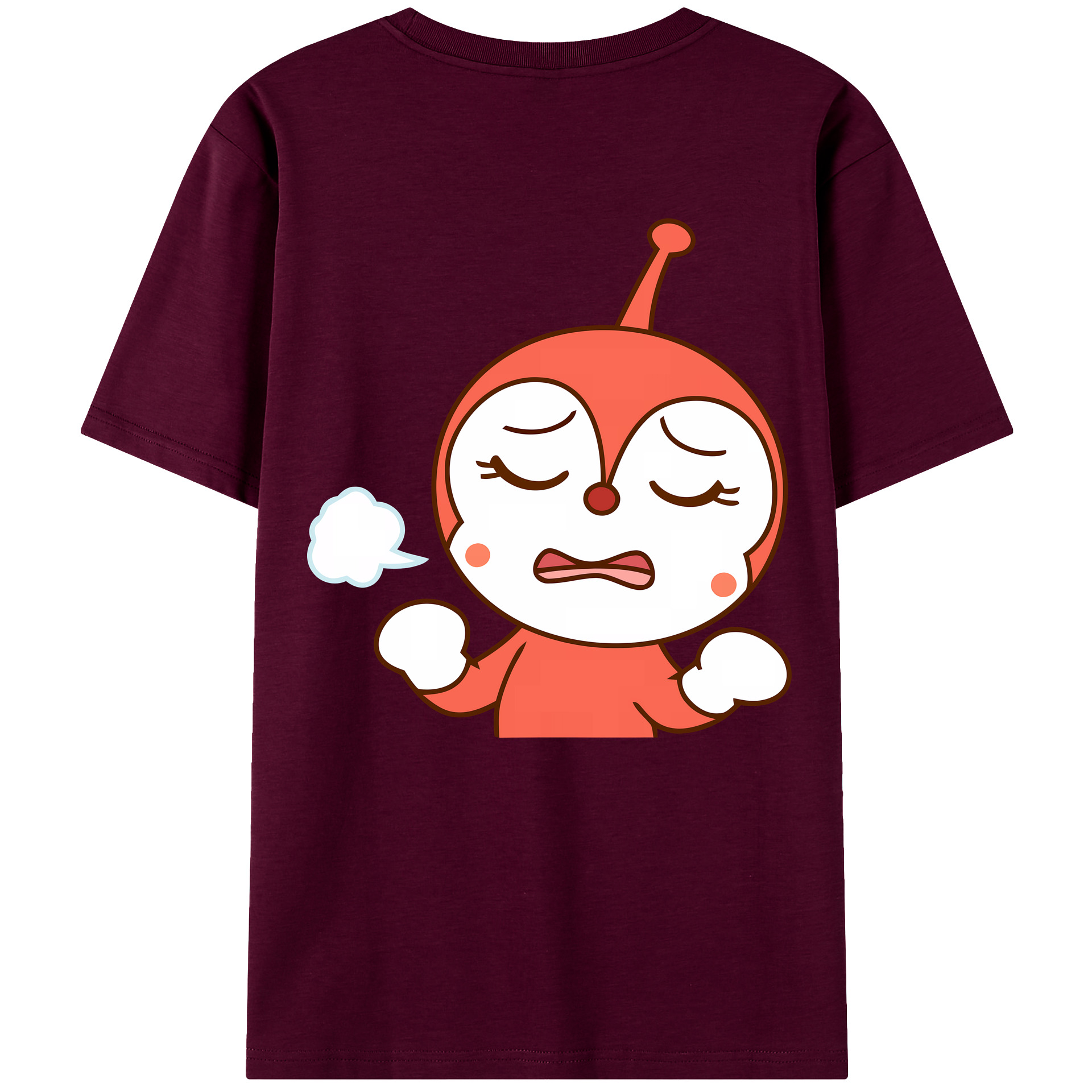 アンパンマン Anpanman レディース半袖Tシャツ(バックプリント)